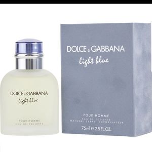 Men's Dolce & Gabbana Light Blue Colonge